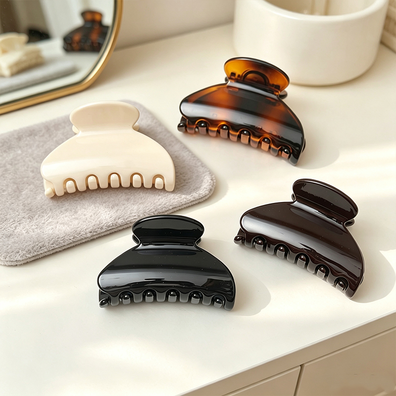 Women'S Essential Accessories - 4Pcs Hair Claw Clips Set, Daily