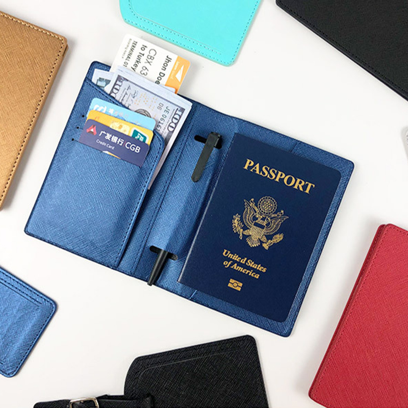 Saffiano Leather Travel Passpo - đánh giá và giá Women Accessories Business Name
