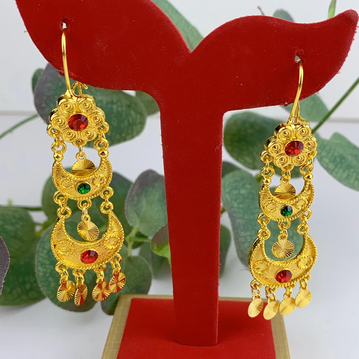 Indian Drop Dangle Earrings Je - đánh giá và giá Women Accessories Dubai