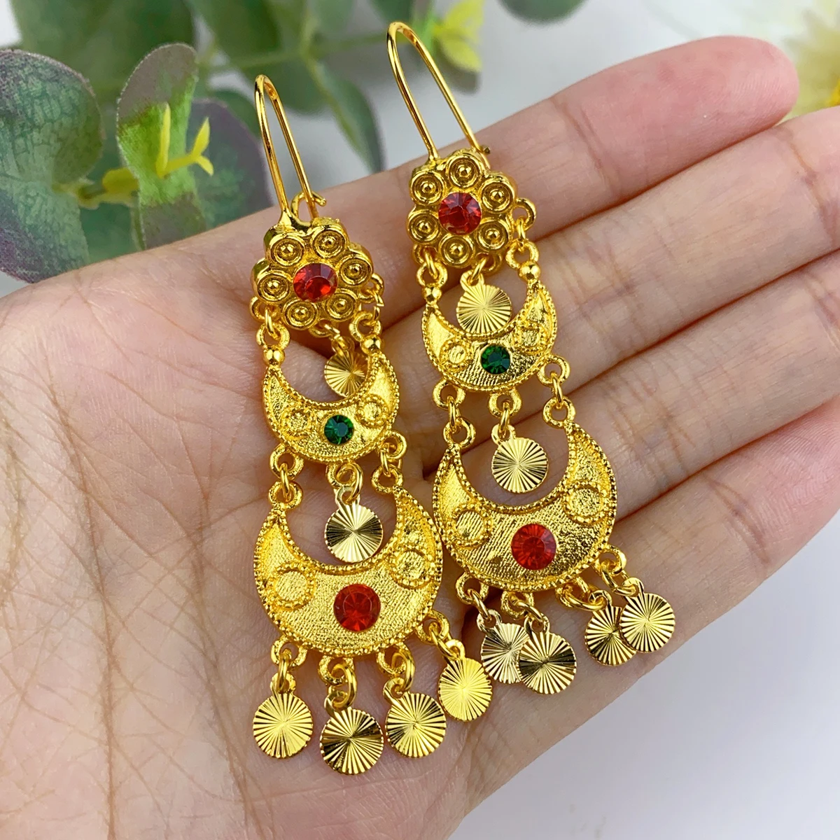 Indian Drop Dangle Earrings Je - đánh giá và giá Women Accessories Dubai