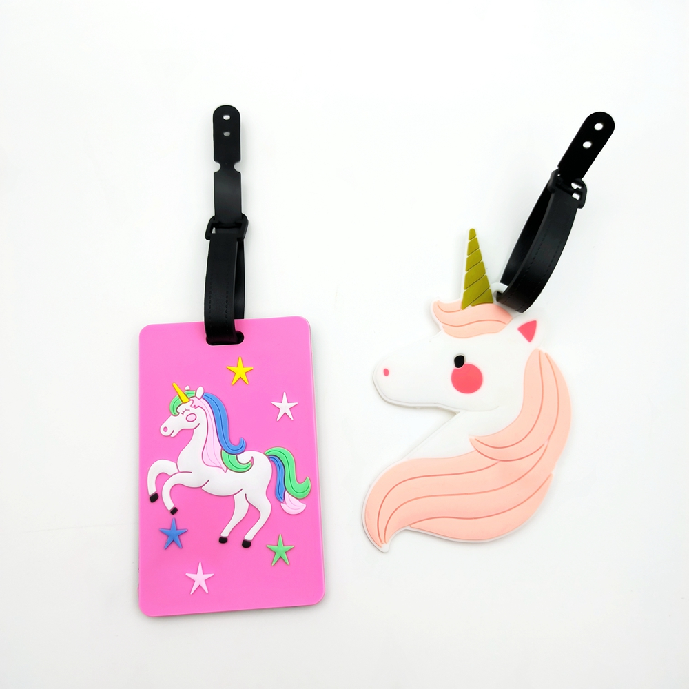 1pc/2pcs unicorn luggage tags  - đánh giá và giá Women Accessories Business Name
