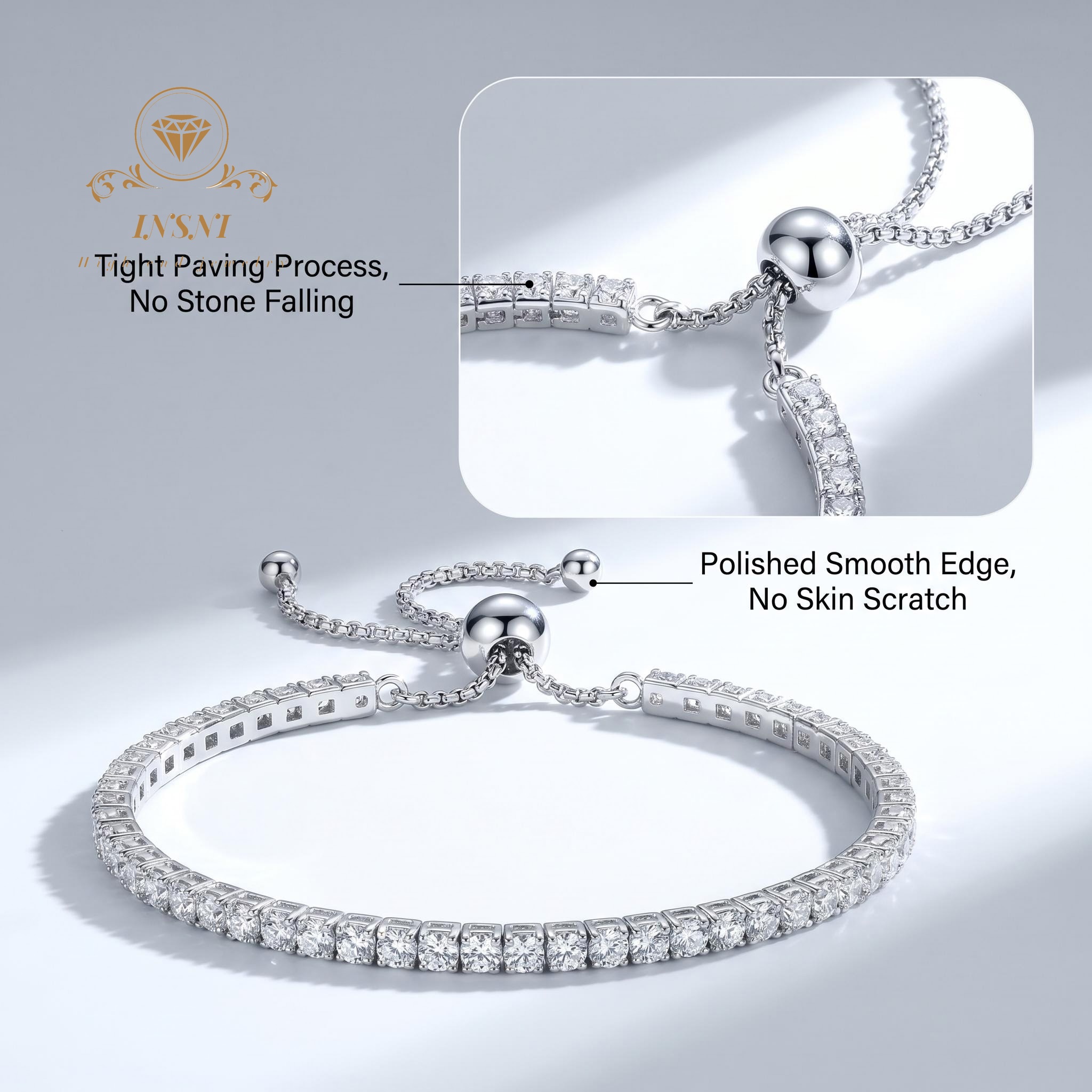Moissanite Bracelet Accessorie - đánh giá và giá Women'S Affordable Accessories
