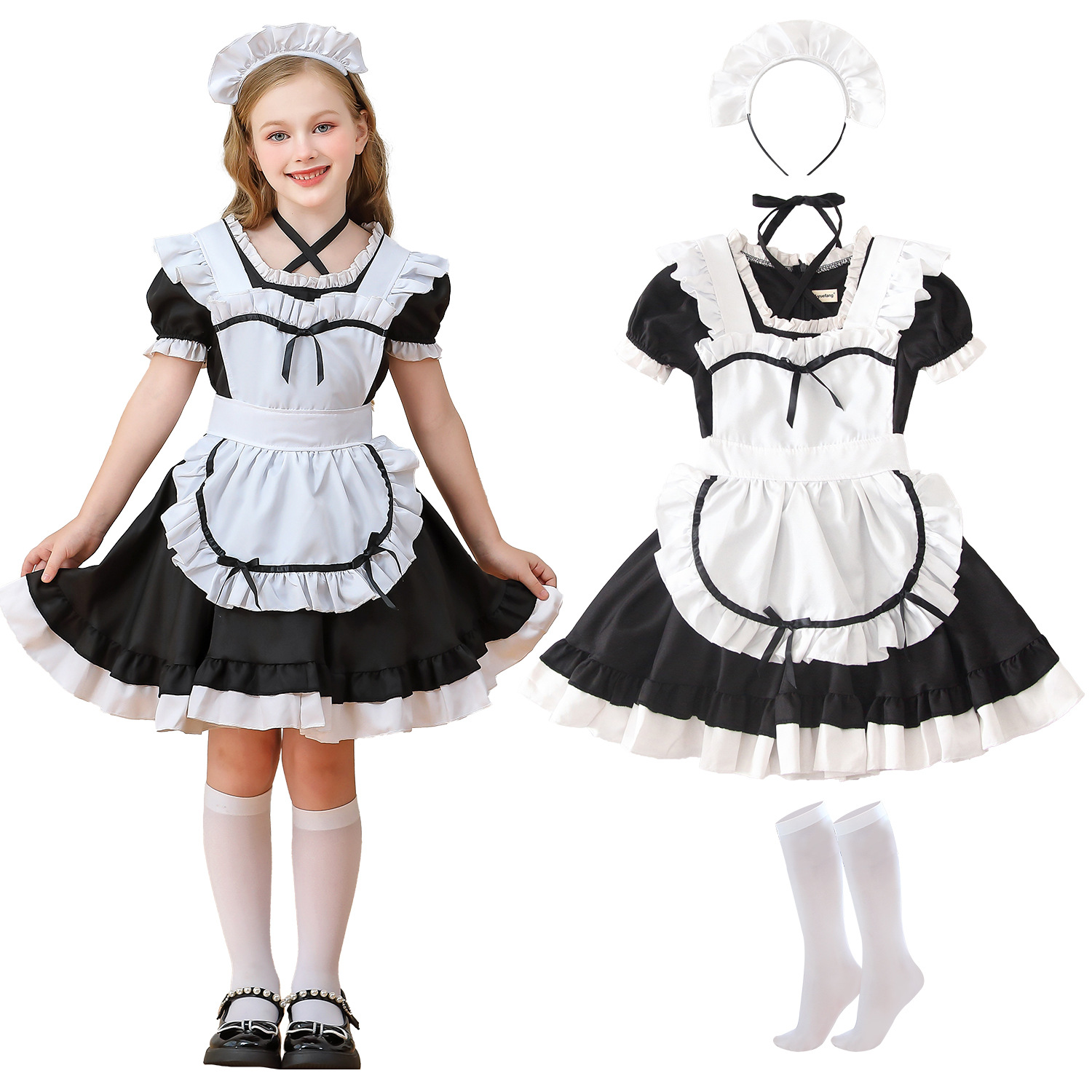 Maid Cosplay Lolita Costume Dr - đánh giá và giá Women'S Vacation Accessories