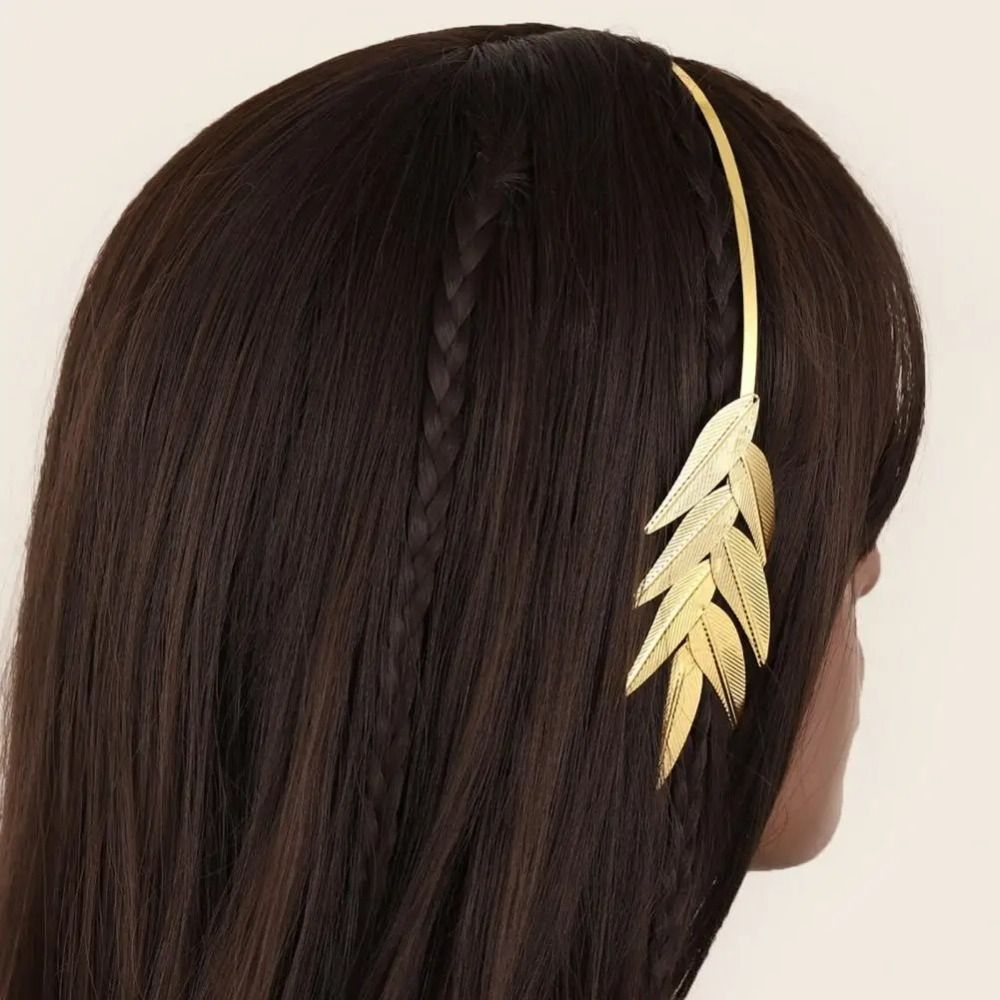 Elegant Metal Leaf Crown Palac - đánh giá và giá Wrap Ring Gold