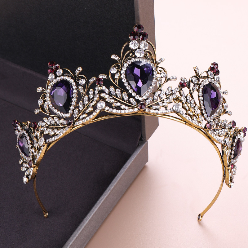 Elegant Crown Headpiece Baroqu - đánh giá và giá Women'S Vintage Accessories