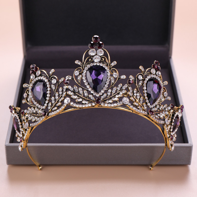 Elegant Crown Headpiece Baroqu - đánh giá và giá Women'S Vintage Accessories