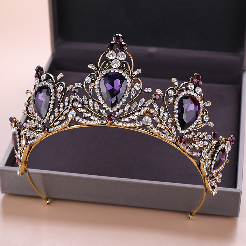 Elegant Crown Headpiece Baroqu - đánh giá và giá Women'S Vintage Accessories