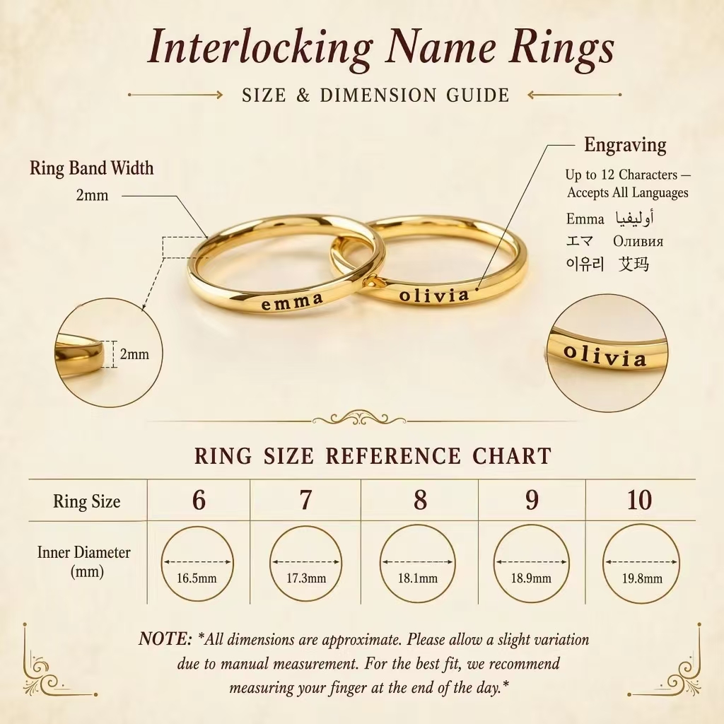 Personalized Engraved Name Rin - đánh giá và giá Wrap Ring Gold