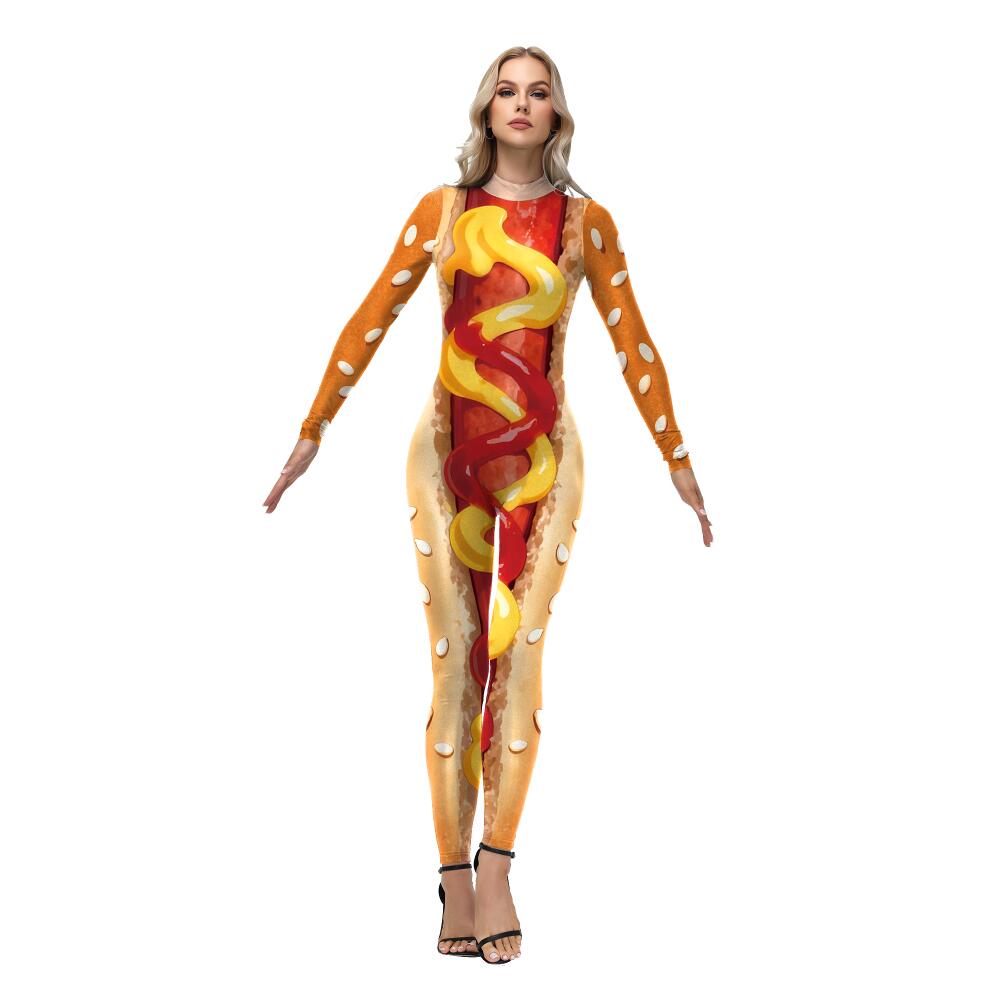 Funny Hot Dog Costume Sausage  - đánh giá và giá Women'S Vacation Accessories