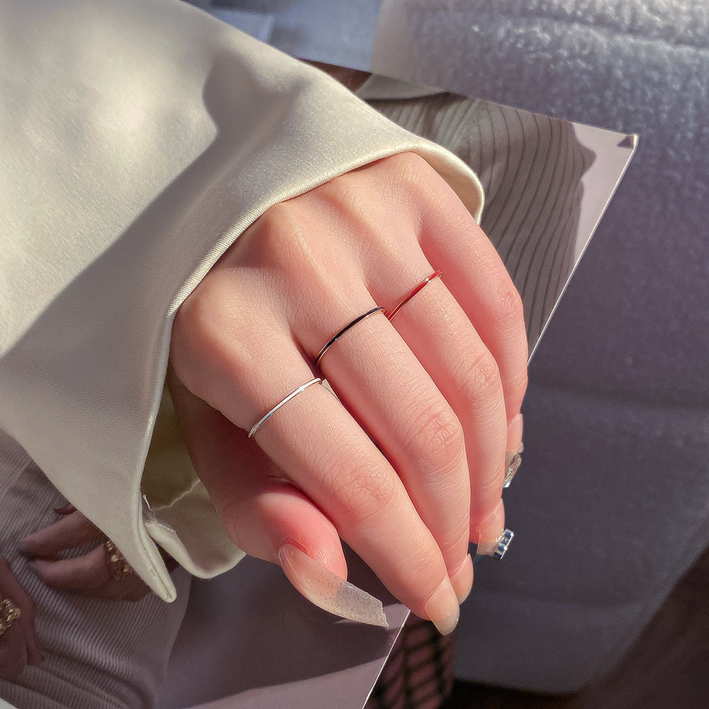 Titanium Steel Rose Gold Color - đánh giá và giá Wrap Ring Gold