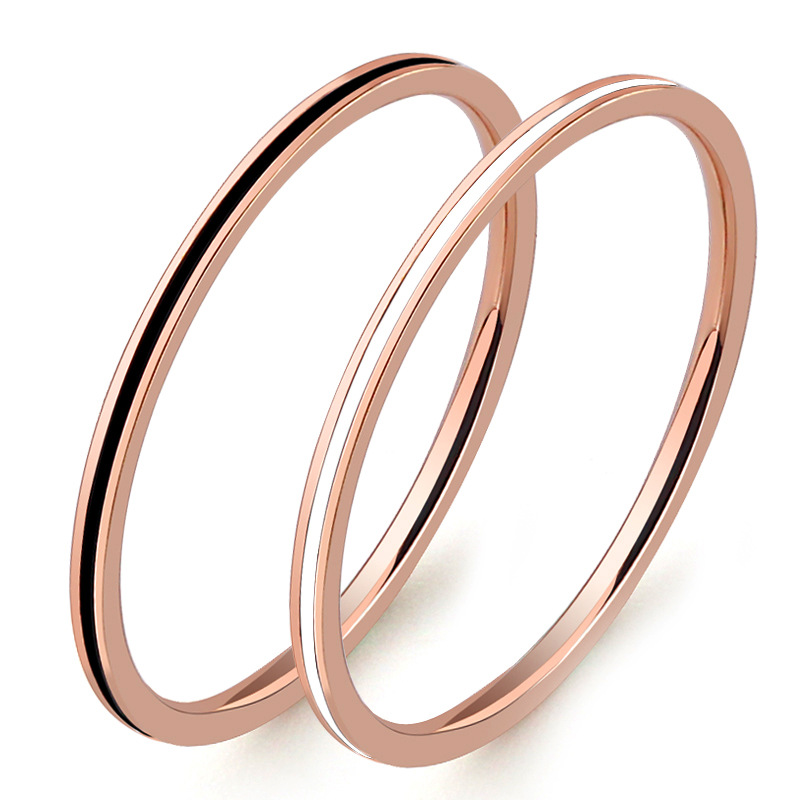 Titanium Steel Rose Gold Color - đánh giá và giá Wrap Ring Gold