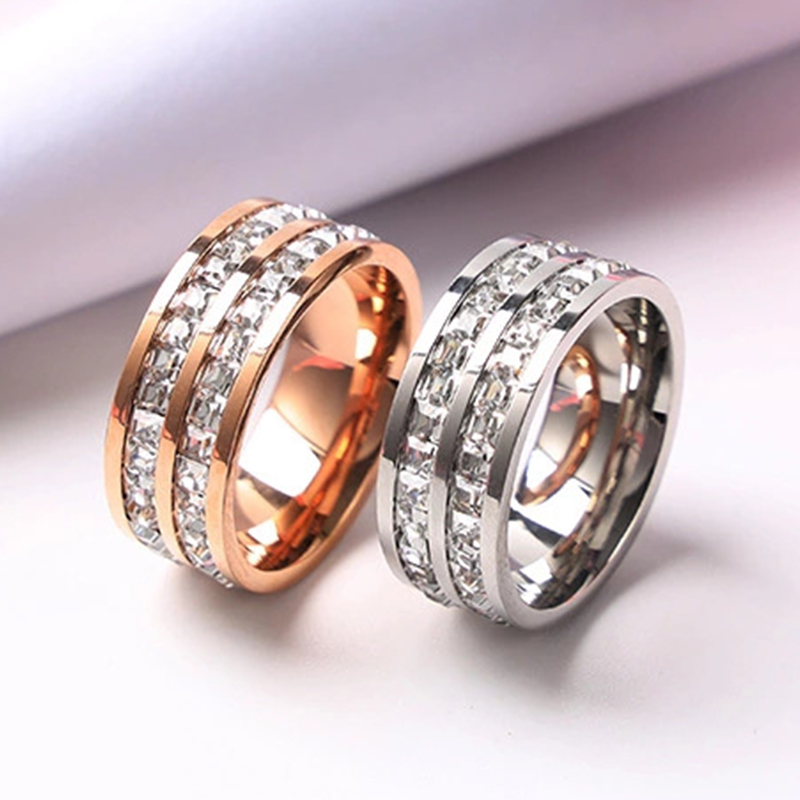 Luxury Rose Gold Color Single  - đánh giá và giá Wrap Ring Gold