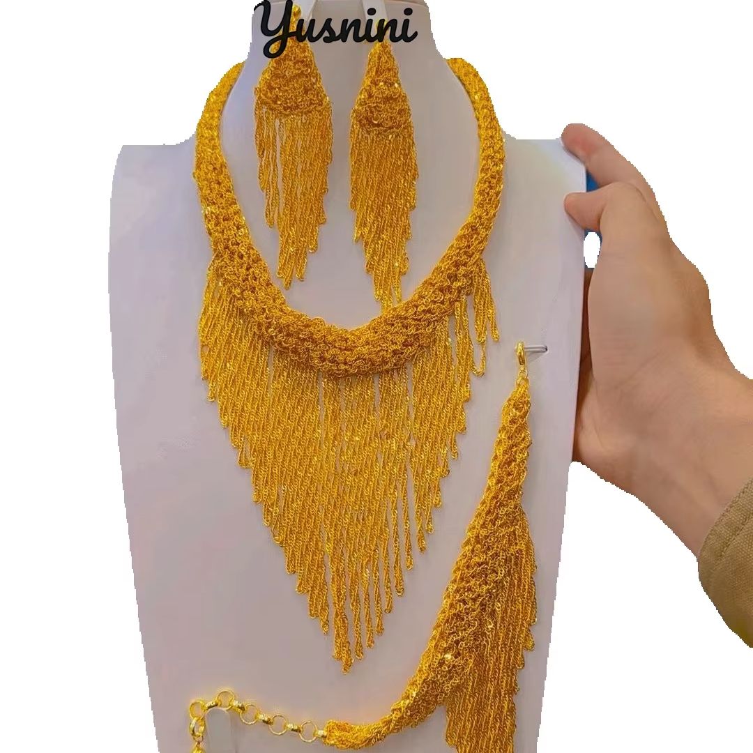 New Dubai 24K Gold Plated Brid - đánh giá và giá Women Accessories Dubai