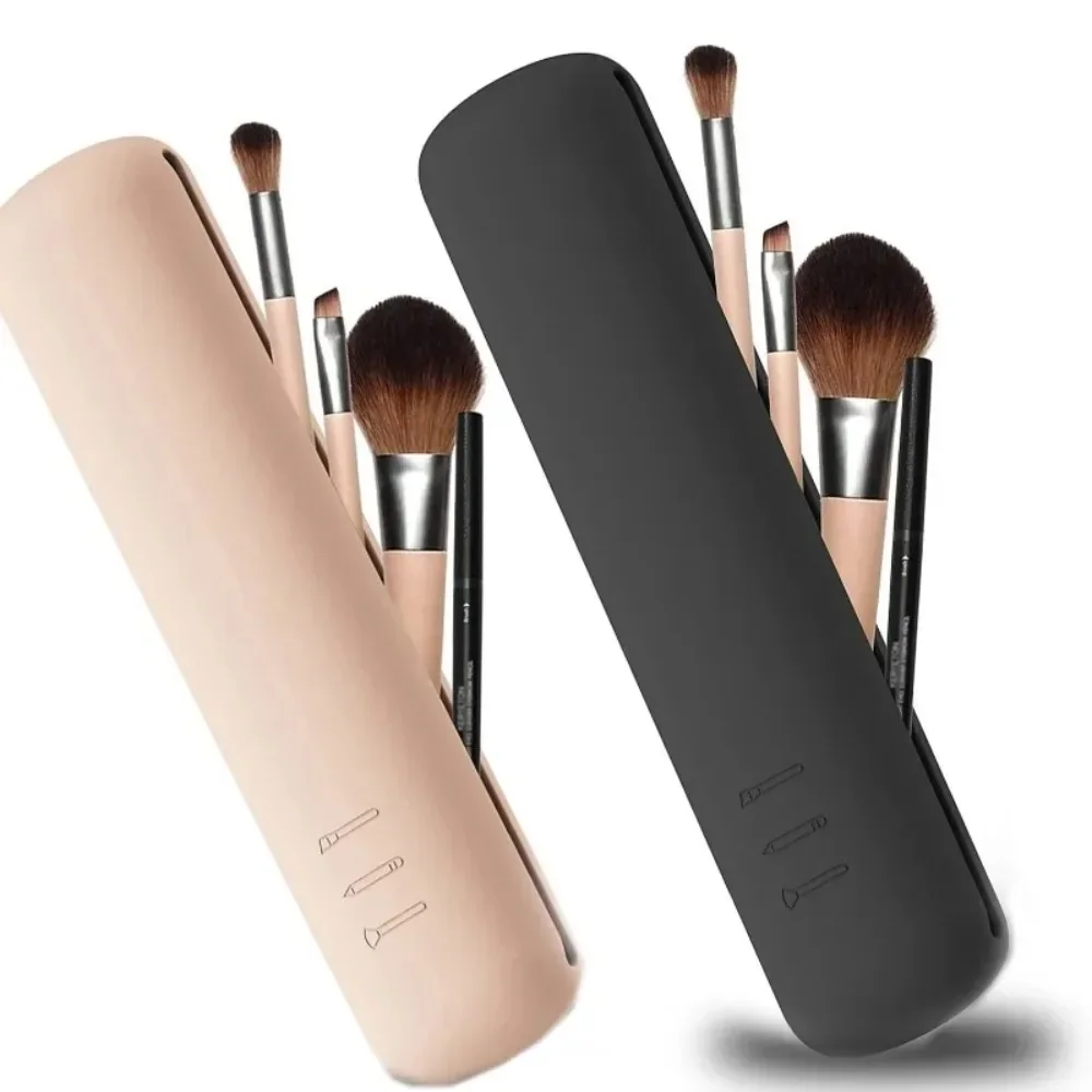 Travel Makeup Brush Holder Sil - đánh giá và giá Women Accessories Pouch