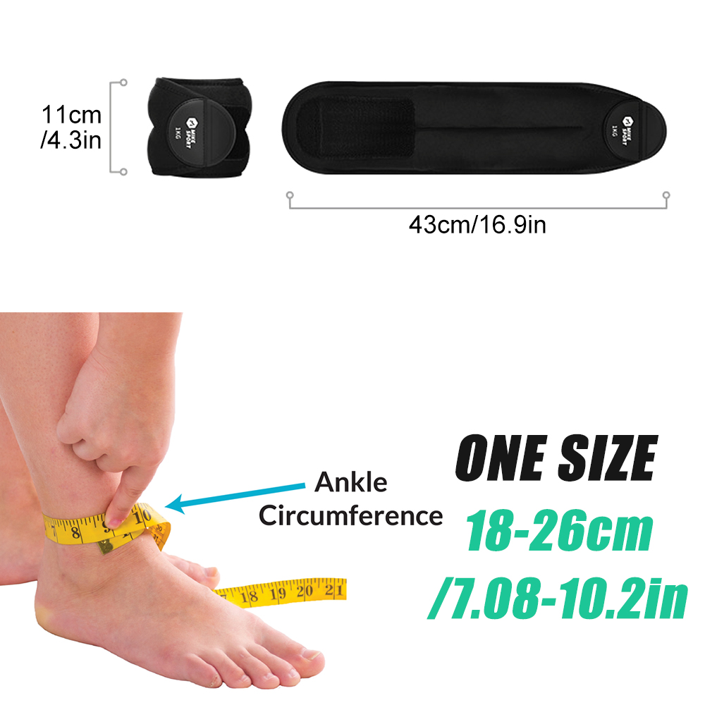 1 Pair Wrist and Ankle Weights - đánh giá và giá Women'S Essential Accessories